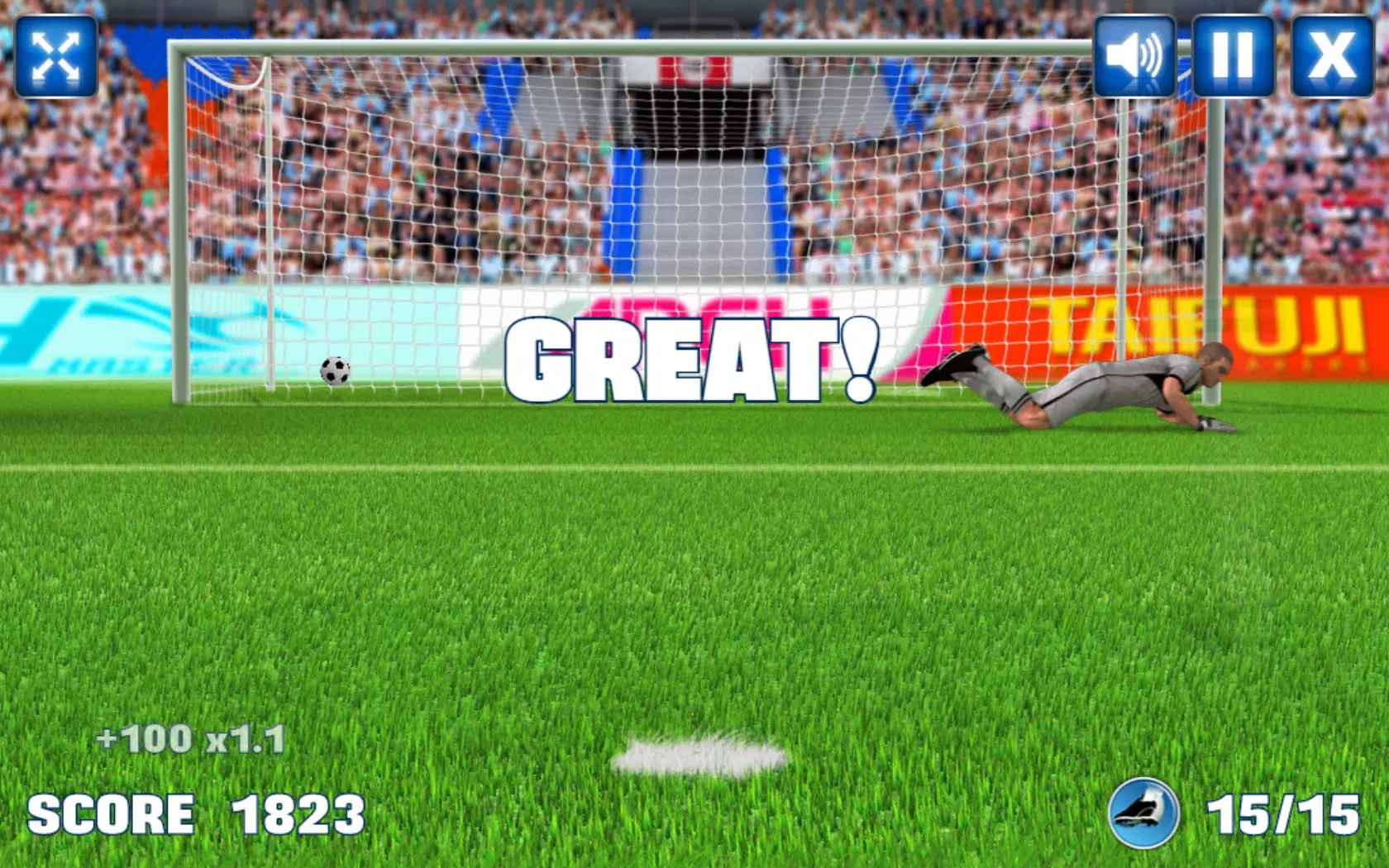 Penalty Kicker स्क्रीनशॉट 2