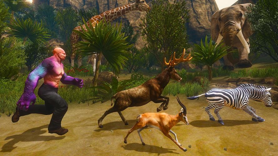 Muscled Mutant Simulator Скриншот 0