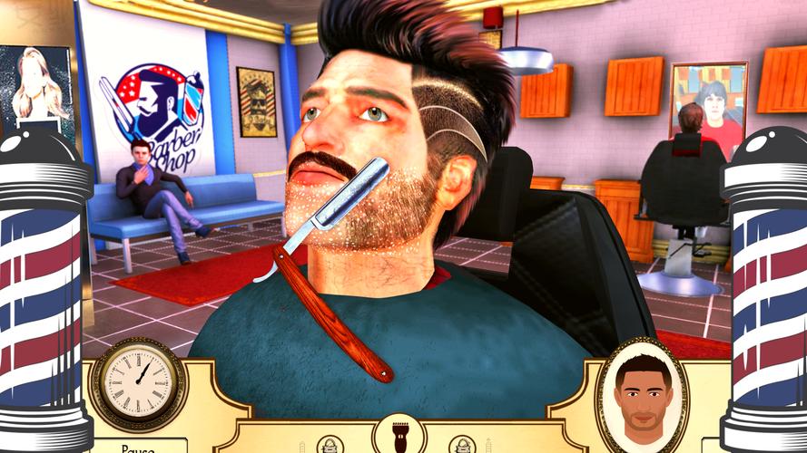Real Barber Haircutting Shop 螢幕截圖 3