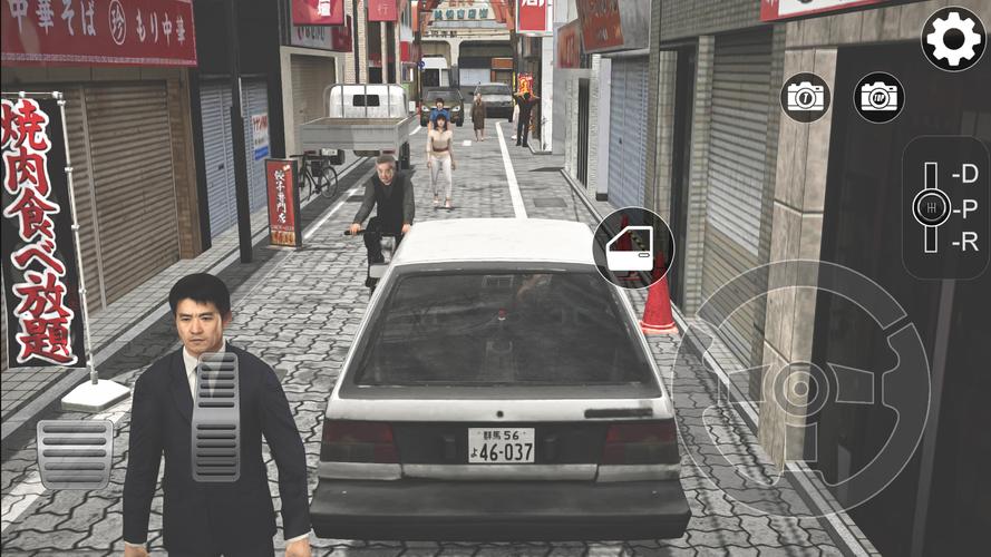 Tokyo Narrow Driving Escape 3D स्क्रीनशॉट 1