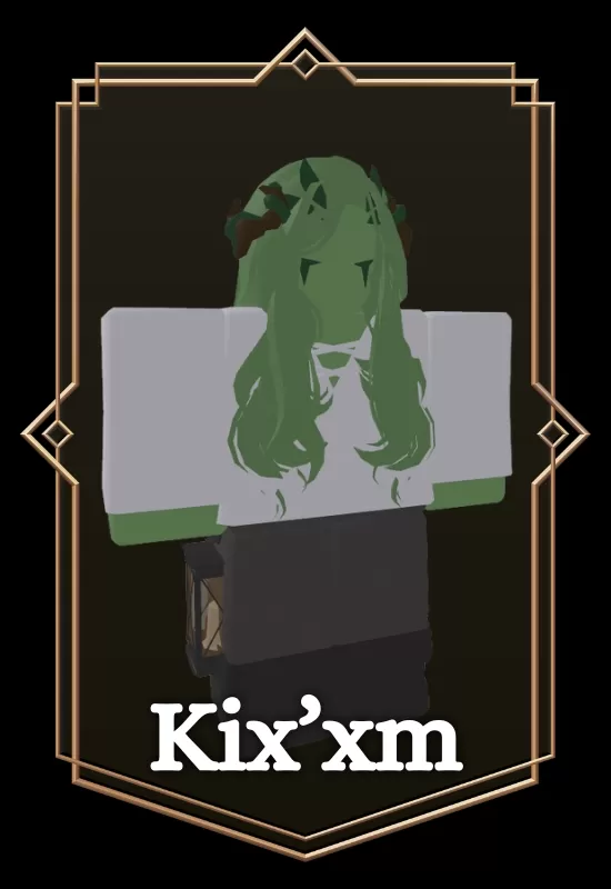 Kix'xm race from the Absolvement Roblox experience