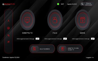 IPTV ITALIA TV + VPN Captura de tela 1