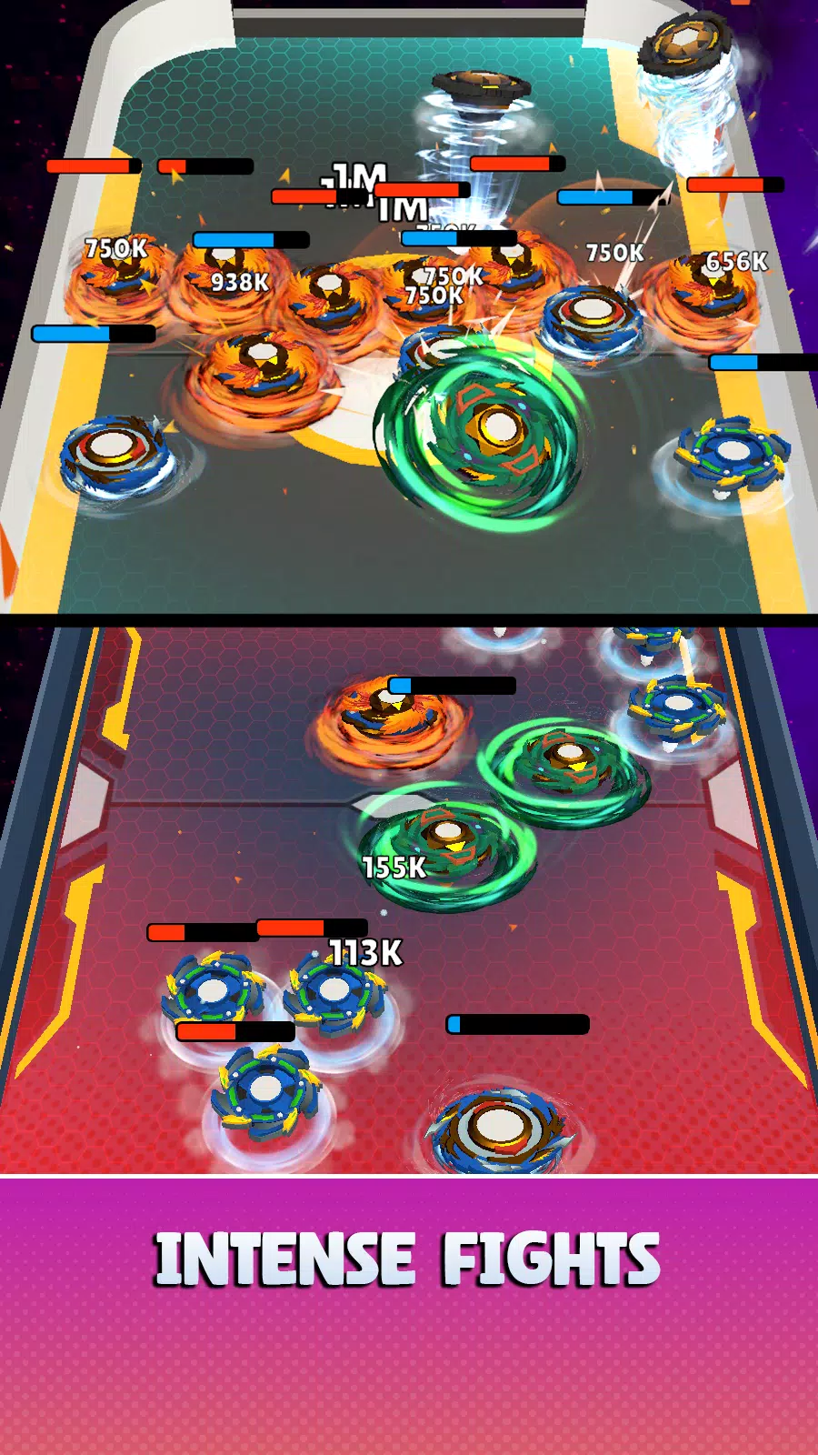 Spinner Infinity: Merge Battle Скриншот 1