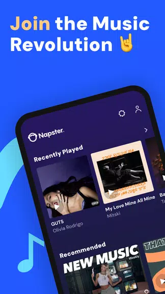 Napster Captura de tela 0