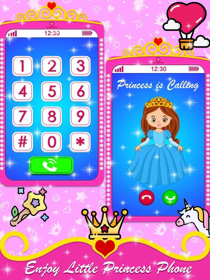 Princess Baby Phone Games Captura de tela 0