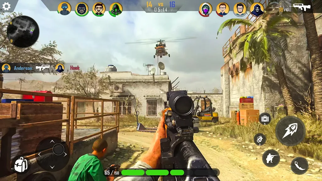 Critical Action Gun Games 螢幕截圖 2