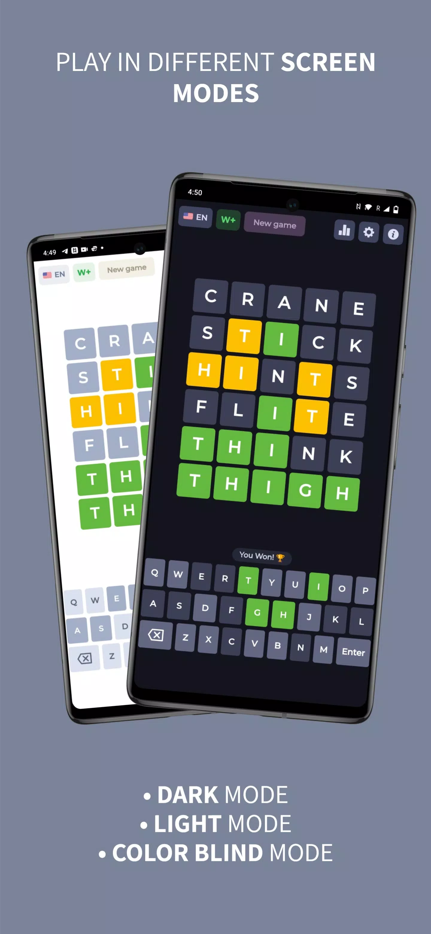 Wordy - Word Puzzle Game Captura de tela 2