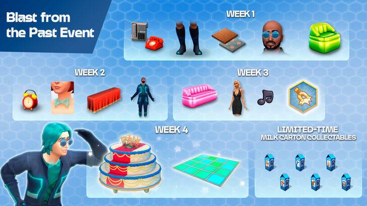 The Sims 4 Blast From The Past Event