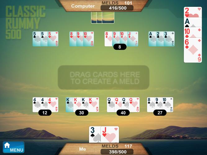 Rummy 500 Captura de tela 3