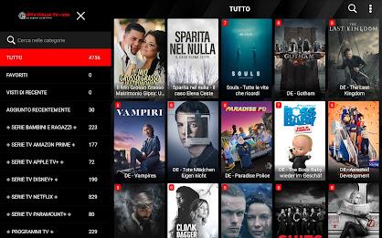 IPTV ITALIA TV + VPN Captura de tela 3