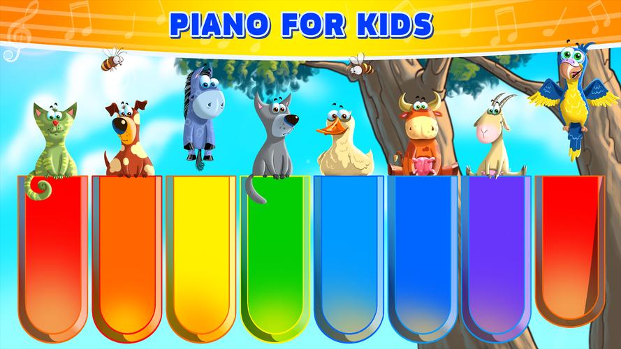 Baby Zoo Piano Games for Kids スクリーンショット 0