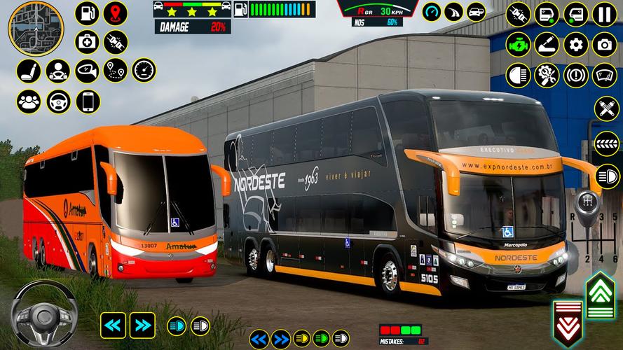 Bus Games 2023 Coach Bus Game Zrzut ekranu 2