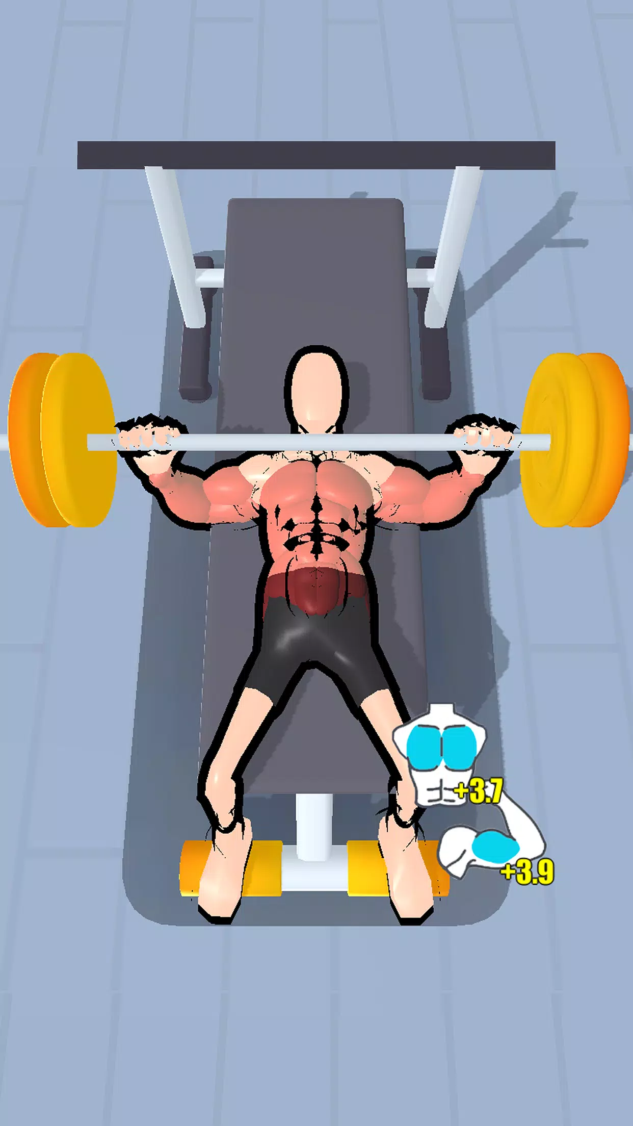 Grow Muscles：Gym Game Скриншот 2