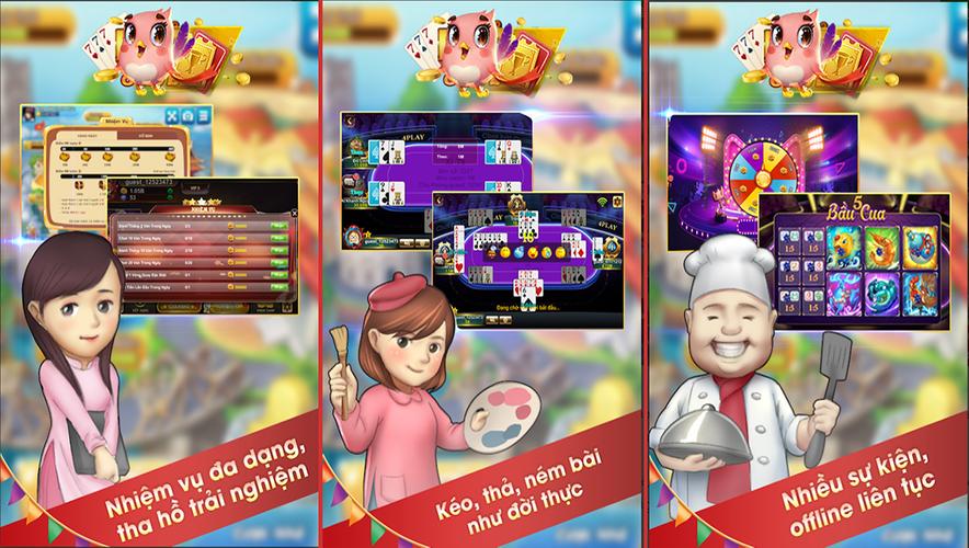 4Play - Tien Len Dem La Online 螢幕截圖 2