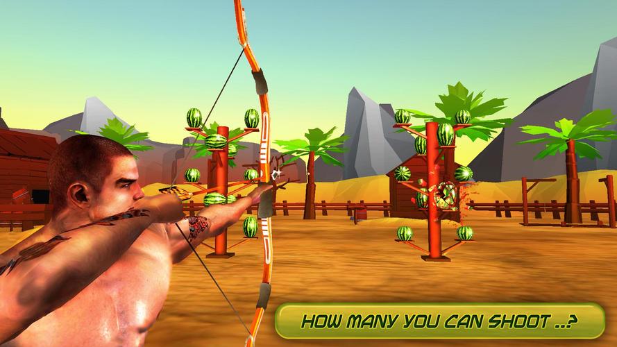 Watermelon Shooting : Archery Captura de tela 3