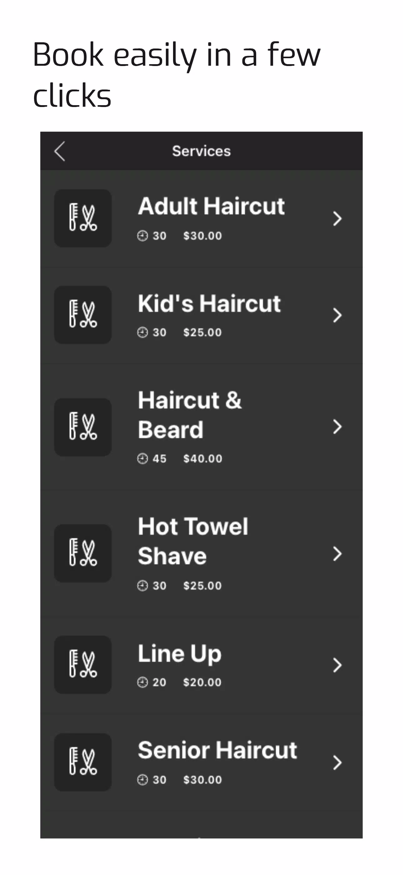 Prime Barbershop Screenshot 1