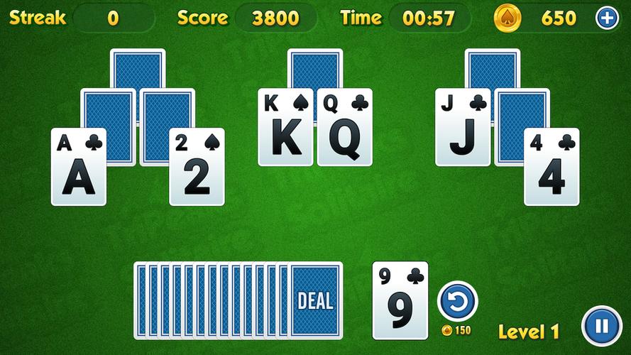 TriPeaks Solitaire Challenge应用截图第1张