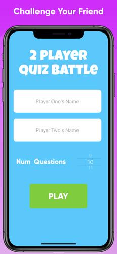 2 Player Quiz स्क्रीनशॉट 0