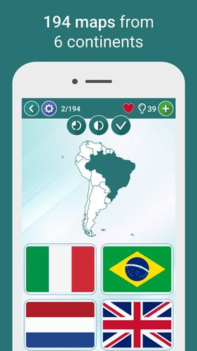 Schermata Geography Quiz 1