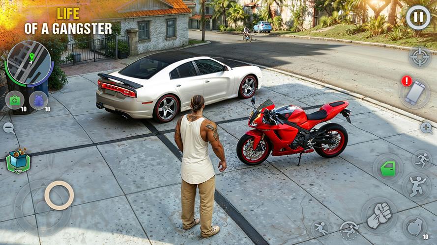 Gangster Game Crime Mafia City Schermafbeelding 0