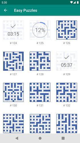 Fill-In Crosswords 螢幕截圖 2