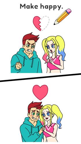 Draw Happy Queen : Puzzle Game 스크린샷 0