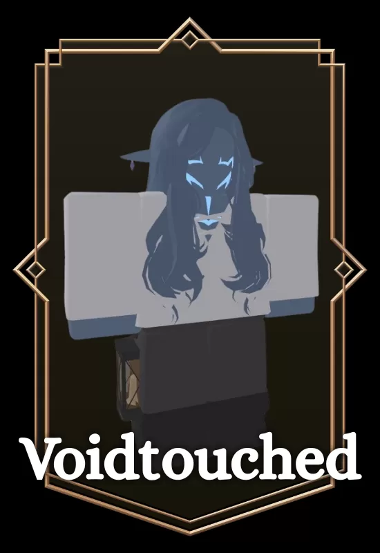 Voidtouched race from the Absolvement Roblox experience