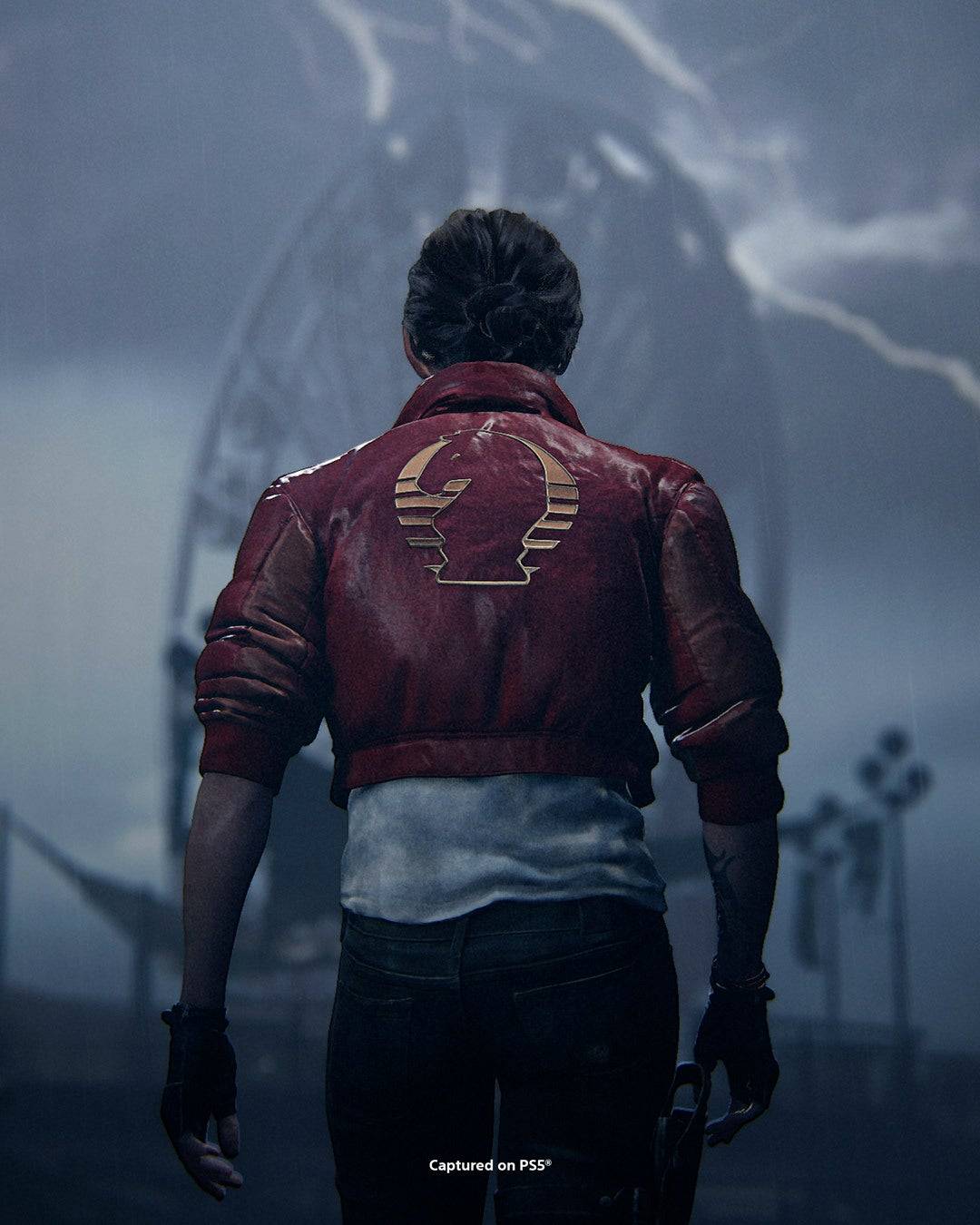 Ellie tem uma nova pele com a jaqueta da Jordânia da Intergalactic: The Heretic Prophet.