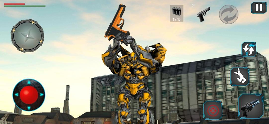 Superhero Car Transform Games ภาพหน้าจอ 2