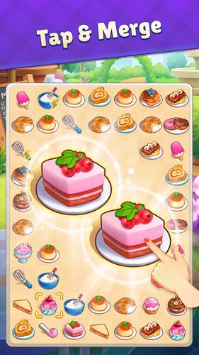 Merge Cafe: Cooking Theme Tangkapan skrin 2
