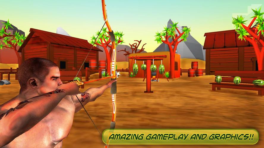 Watermelon Shooting : Archery Captura de tela 0