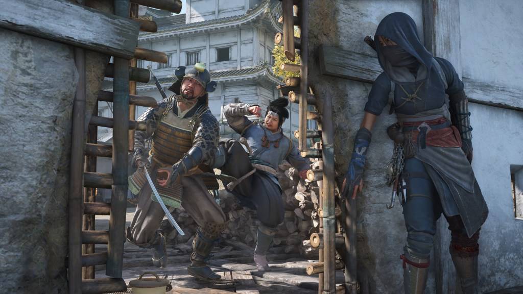 Naoe и Yaya объединяются, чтобы сражаться в Assassin's Creed Shadows, изображение через Ubisoft