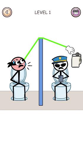 Stickman Thief : Brain Puzzle应用截图第0张