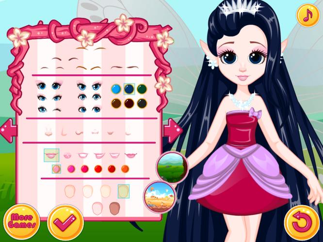 Fairy Dress Up - Girls Games Скриншот 2