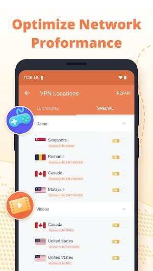 Turbo VPN Mod APK最新版本