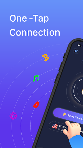 Woof VPN & Wallpaper 스크린샷 0