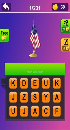 Flag Quiz Tangkapan skrin 1