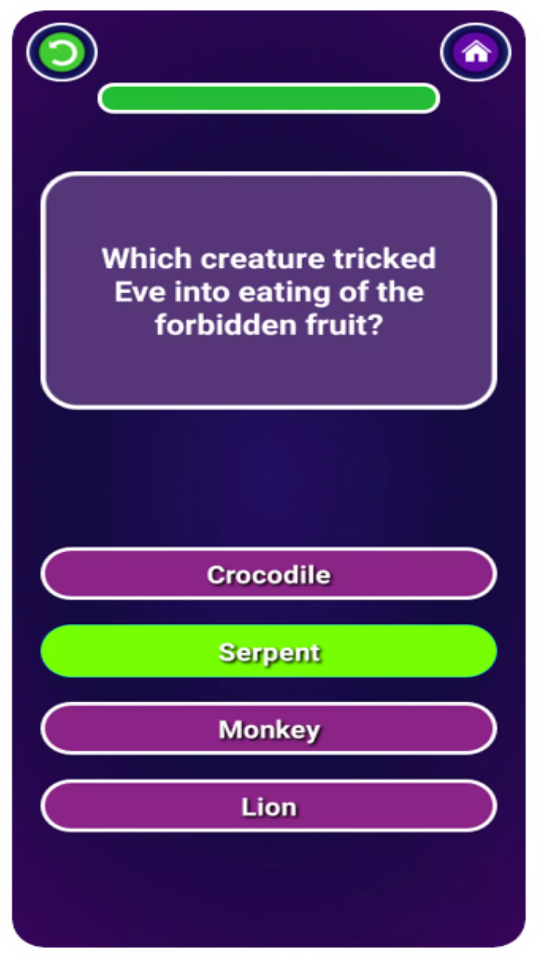 Bible Quiz & Answers 螢幕截圖 3