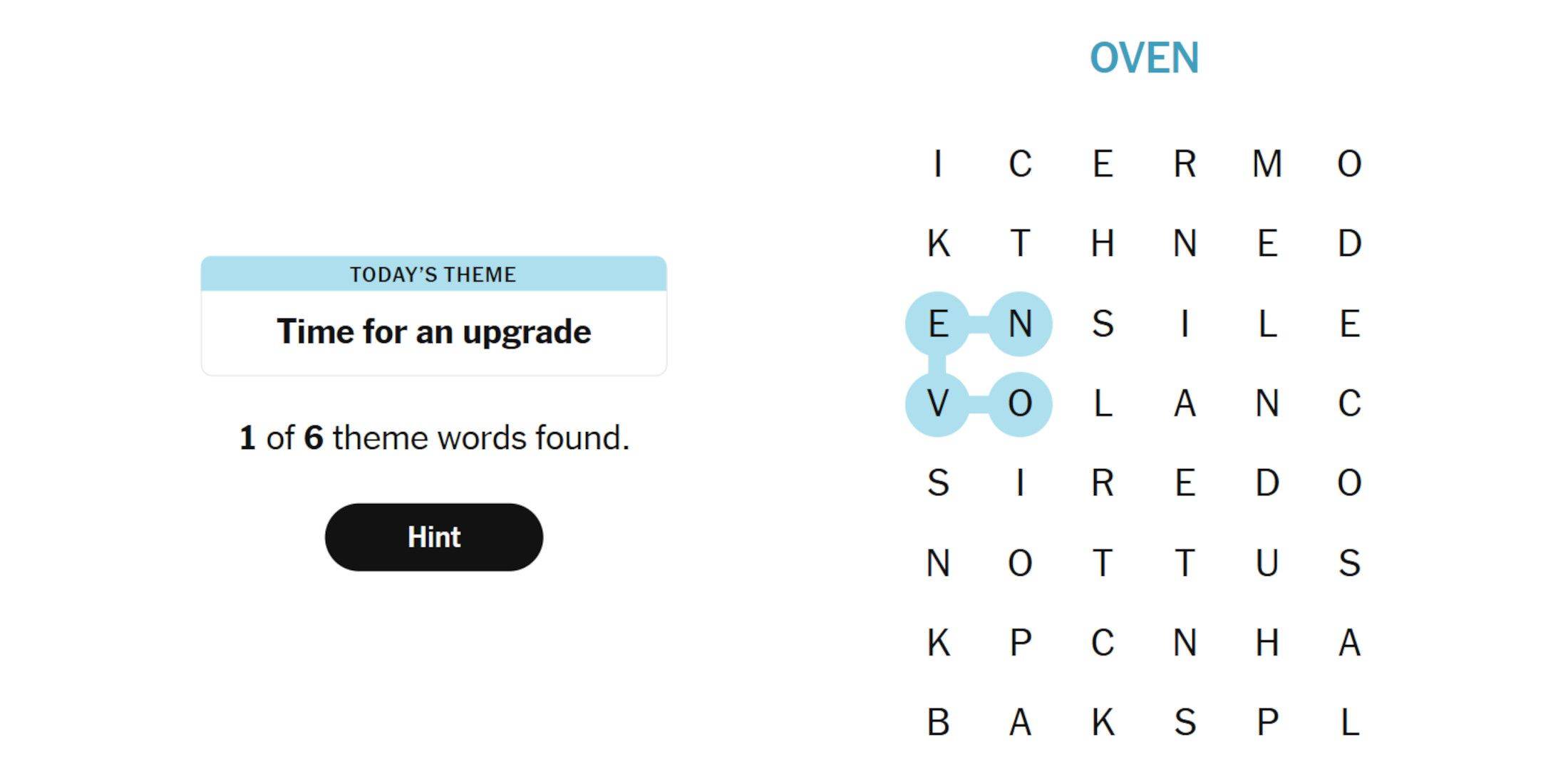 Image: Oven Location