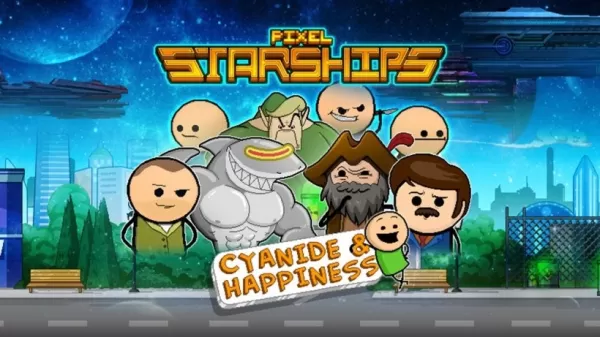 Pixel Starships presenta Cyanide & Happiness Collab: nuevos personajes, humor loco