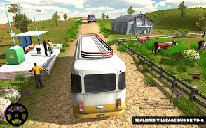 Bus Simulator Coach Drive Game Ekran Görüntüsü 3