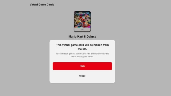 Nintendo przedstawia nowy wirtualny system kart gier
