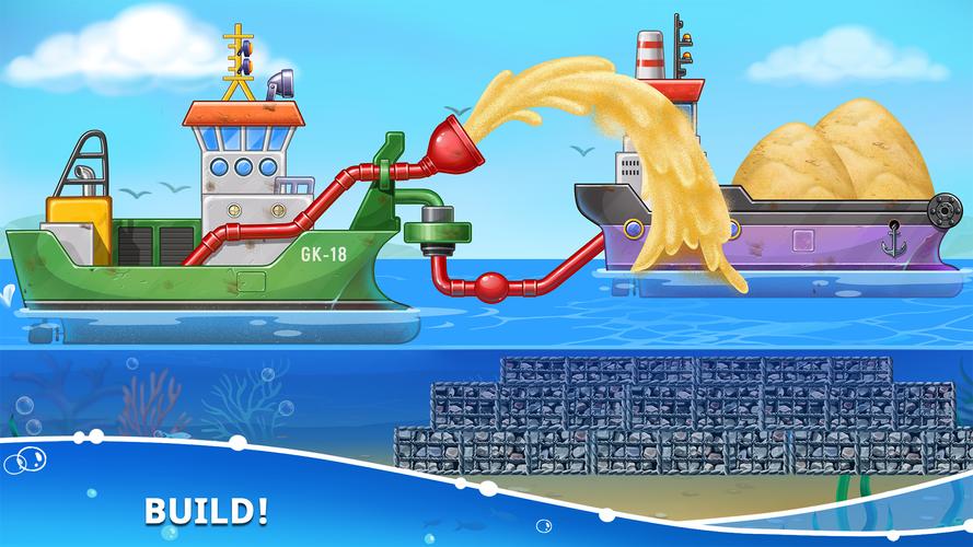 Schermata Island building! Build a house 3