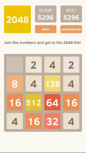 2048 Zrzut ekranu 0