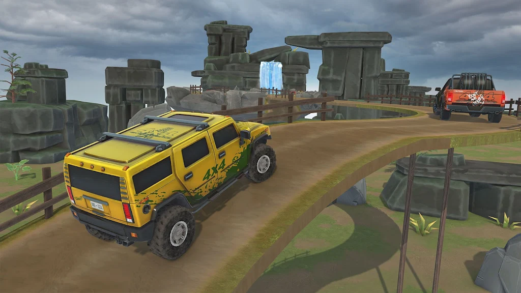 Mountain Hill Offroad Parking Скриншот 1
