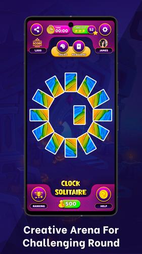 Clock Solitaire Screenshot 2