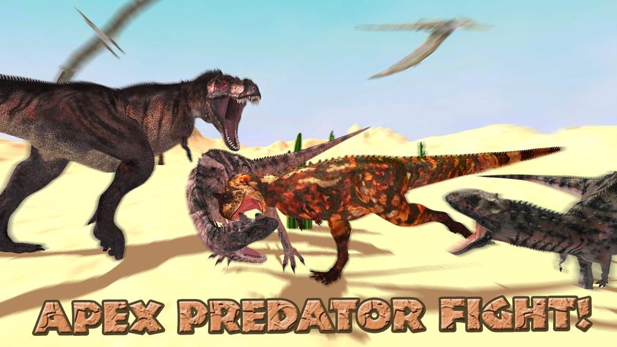 Schermata Hungry Apex Jurassic Dino Hunt 1
