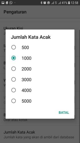 Cari Kata Indonesia 스크린샷 2