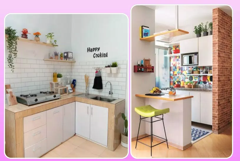 Minimalist Kitchen Design Captura de pantalla 1