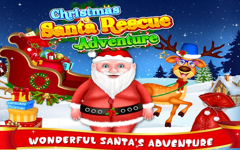 Christmas Santa Rescue Game スクリーンショット 3